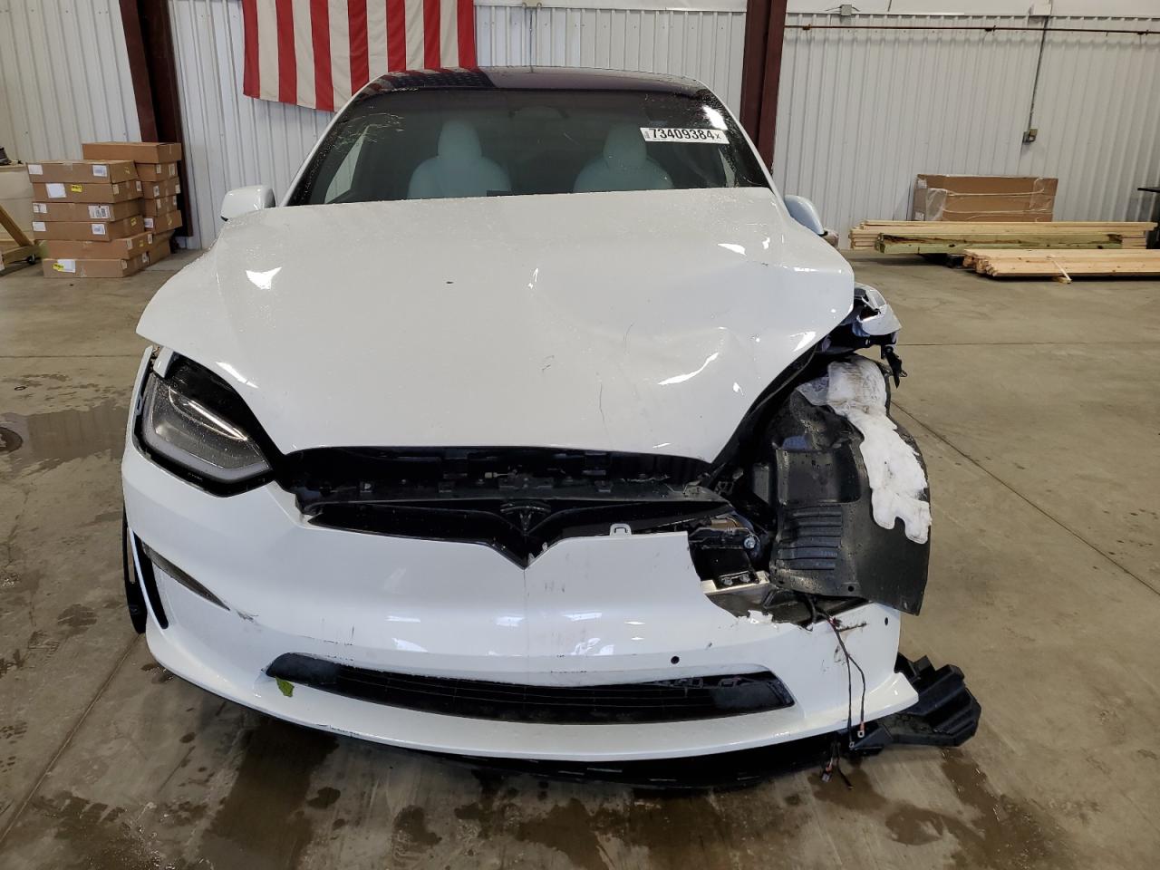2022 TESLA MODEL X  VIN:7SAXCBE56NF360178