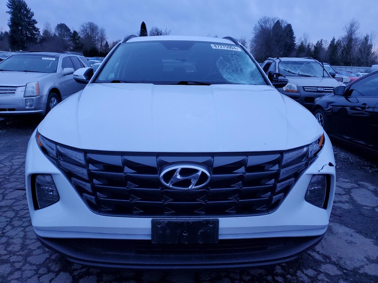2022 HYUNDAI TUCSON SEL VIN:5NMJFCAE2NH055121