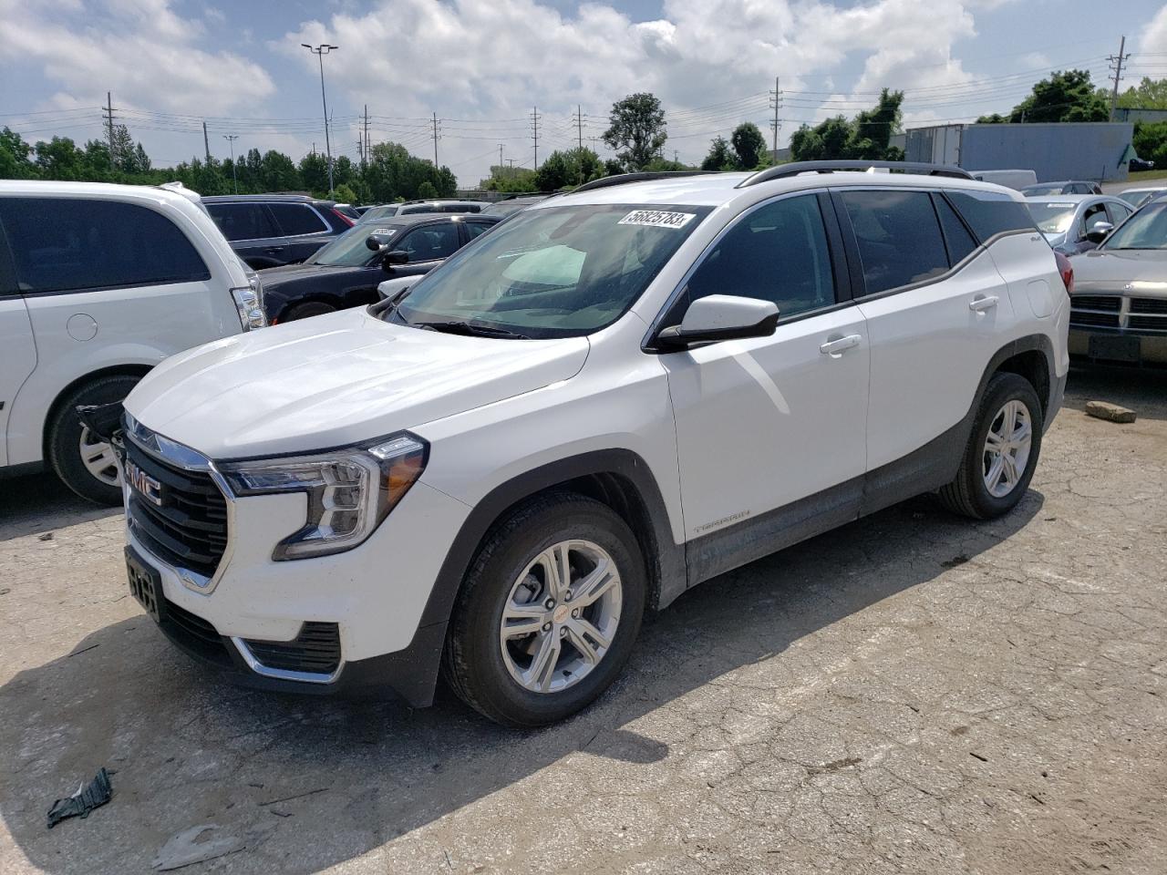 2022 GMC TERRAIN SLE VIN:3GKALMEV1NL279089