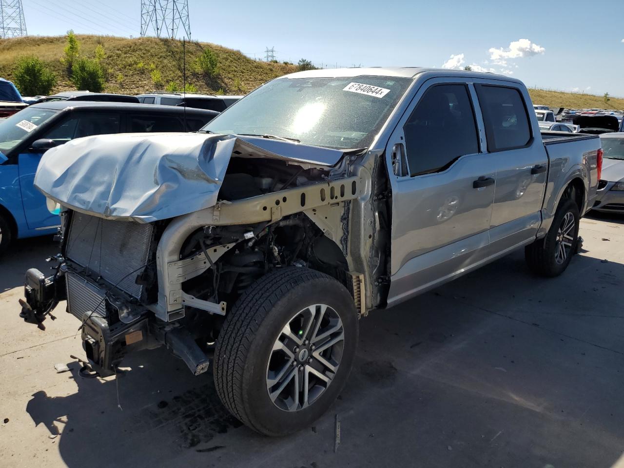 2023 FORD F150 SUPERCREW VIN:1FTEW1EP3PKE81425