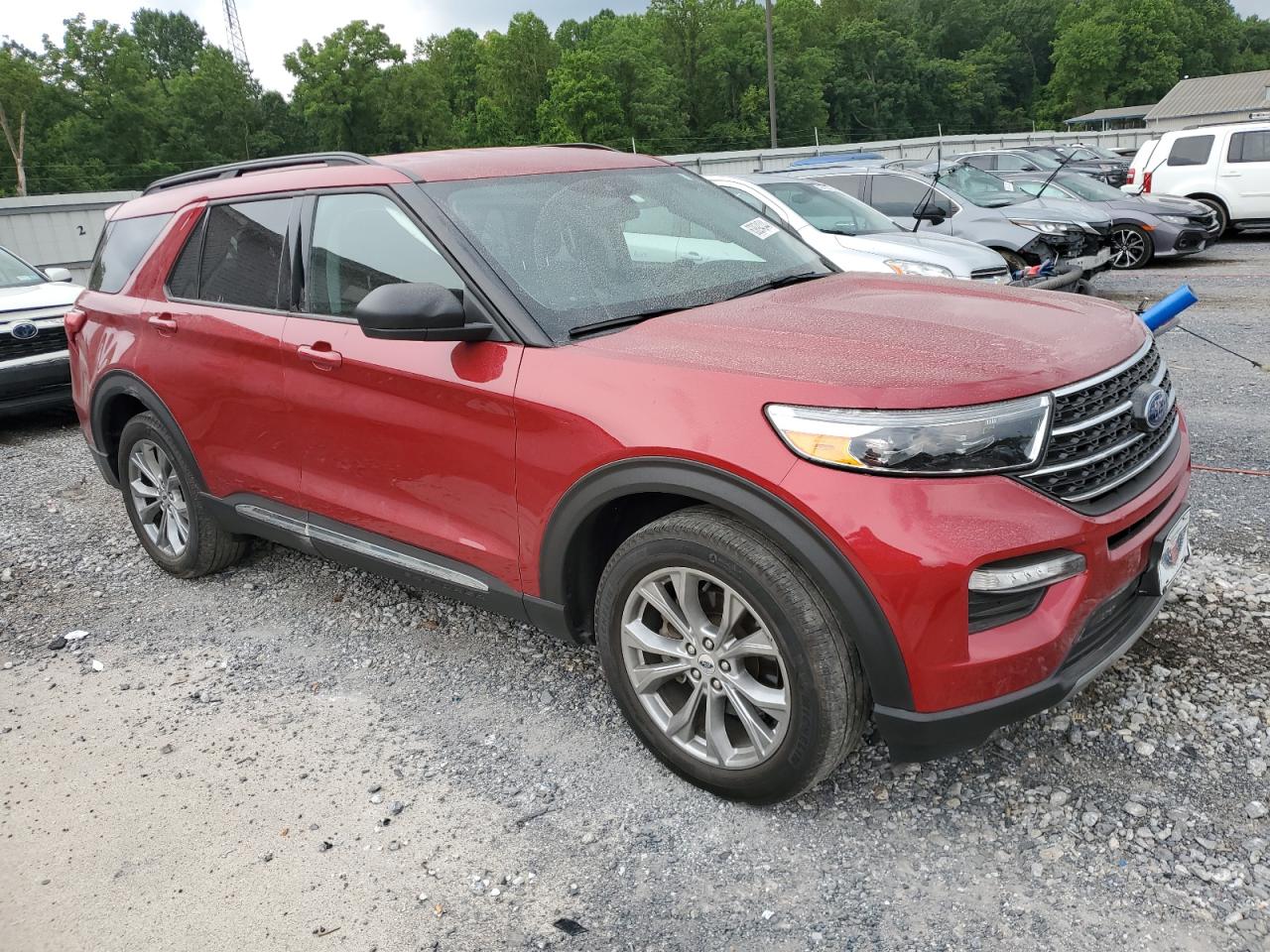 2022 FORD EXPLORER XLT VIN:1FMSK8DH4NGA77112