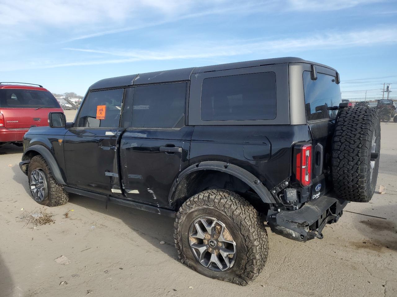 2023 FORD BRONCO BASE VIN:1FMEE5DPXPLB03362