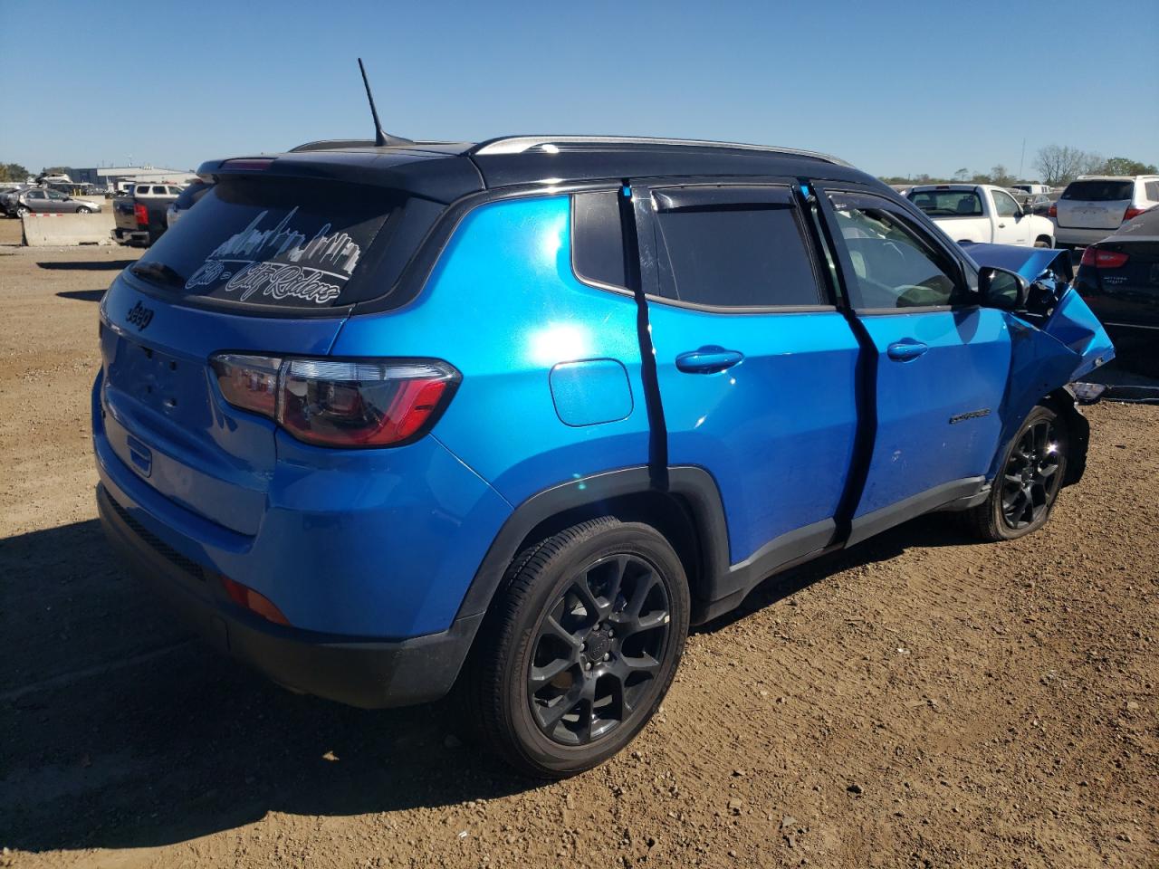 2022 JEEP COMPASS LATITUDE VIN:3C4NJDBB2NT195456
