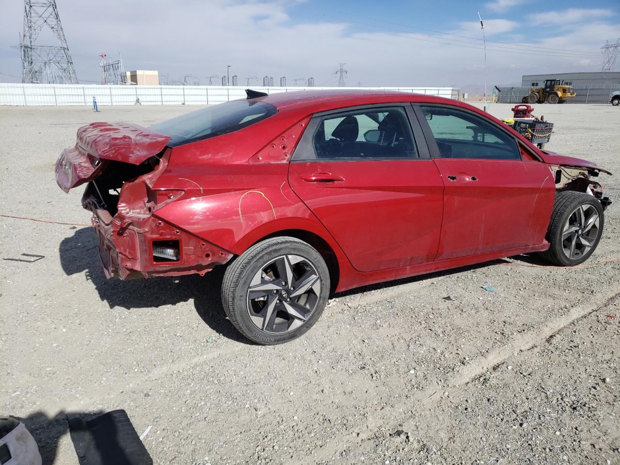 2023 HYUNDAI ELANTRA SEL VIN:KMHLS4AG7PU464492