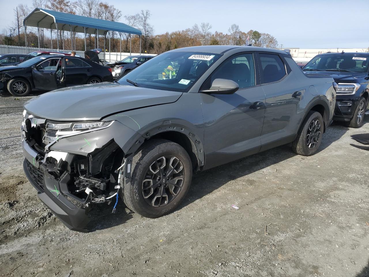 2022 HYUNDAI SANTA CRUZ SEL VIN:5NTJB4AE2NH009763