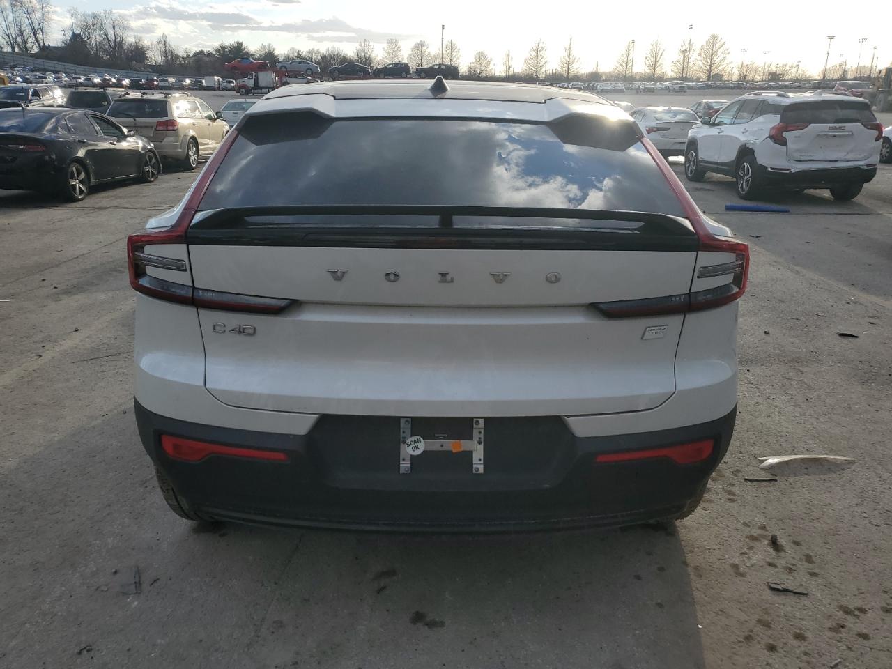 2023 VOLVO C40 RECHARGE ULTIMATE VIN:YV4ED3GM1P2044198