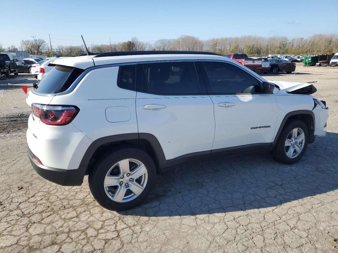 2022 JEEP COMPASS LATITUDE VIN:3C4NJDBB8NT155351