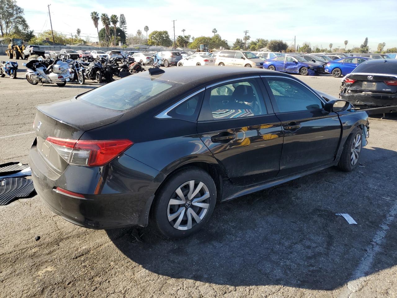 2022 HONDA CIVIC LX VIN:2HGFE2F25NH526998