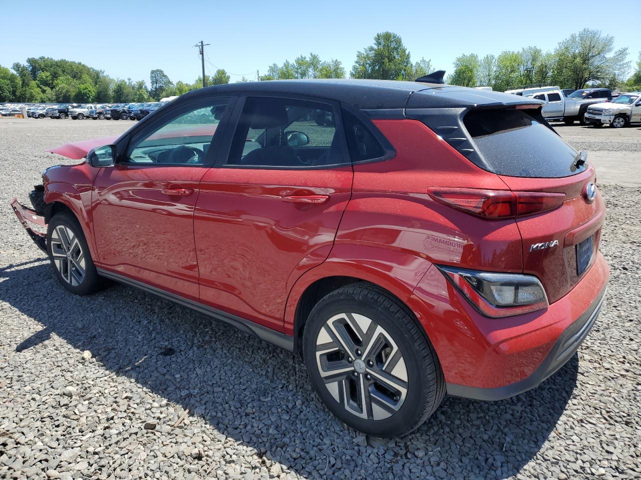 2022 HYUNDAI KONA SEL VIN:KM8K23AG8NU148036