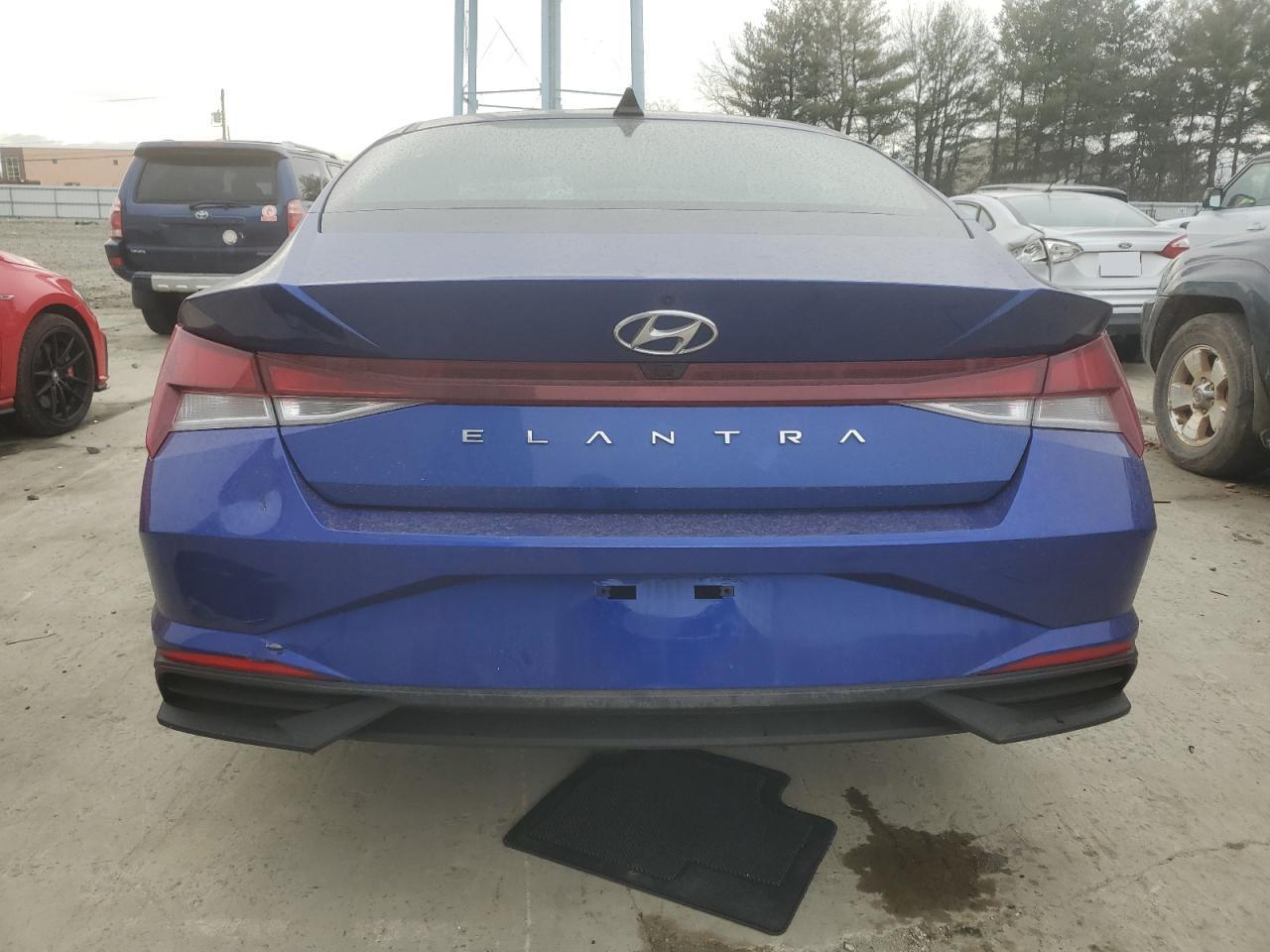 2022 HYUNDAI ELANTRA SEL VIN:5NPLS4AGXNH080718