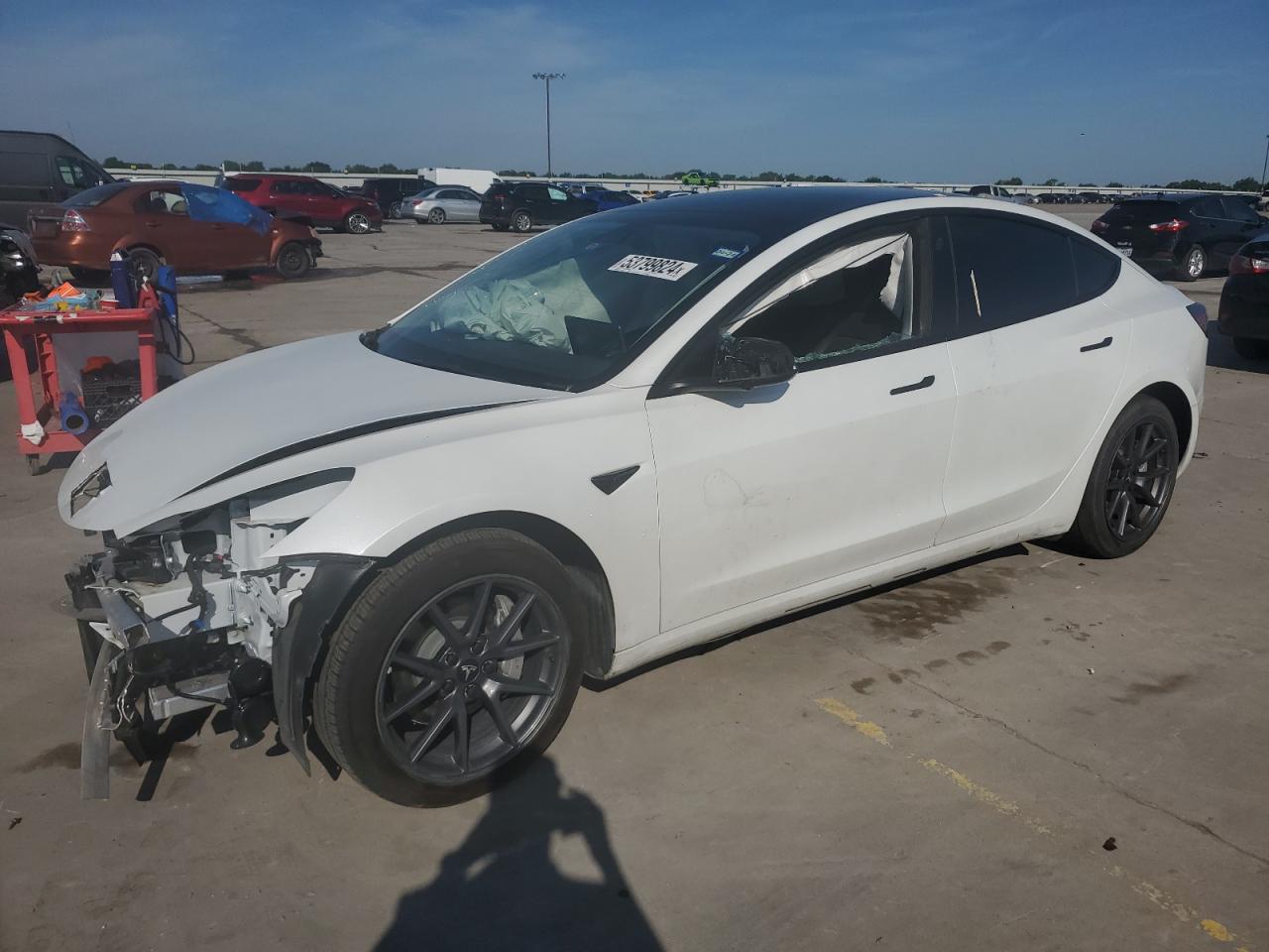 2023 TESLA MODEL 3  VIN:5YJ3E1EA4PF493893