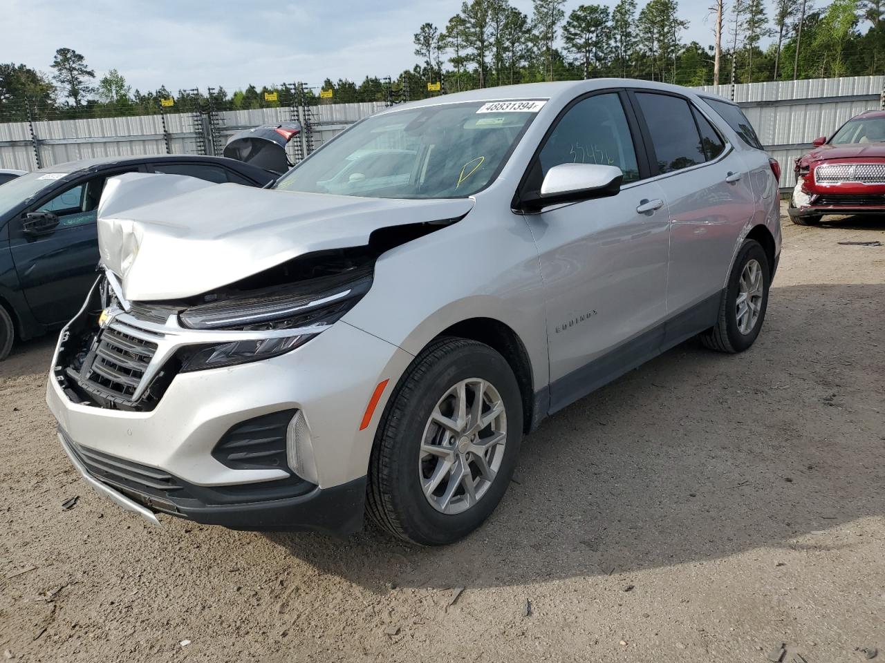 2022 CHEVROLET EQUINOX LT VIN:3GNAXKEV0NL261260