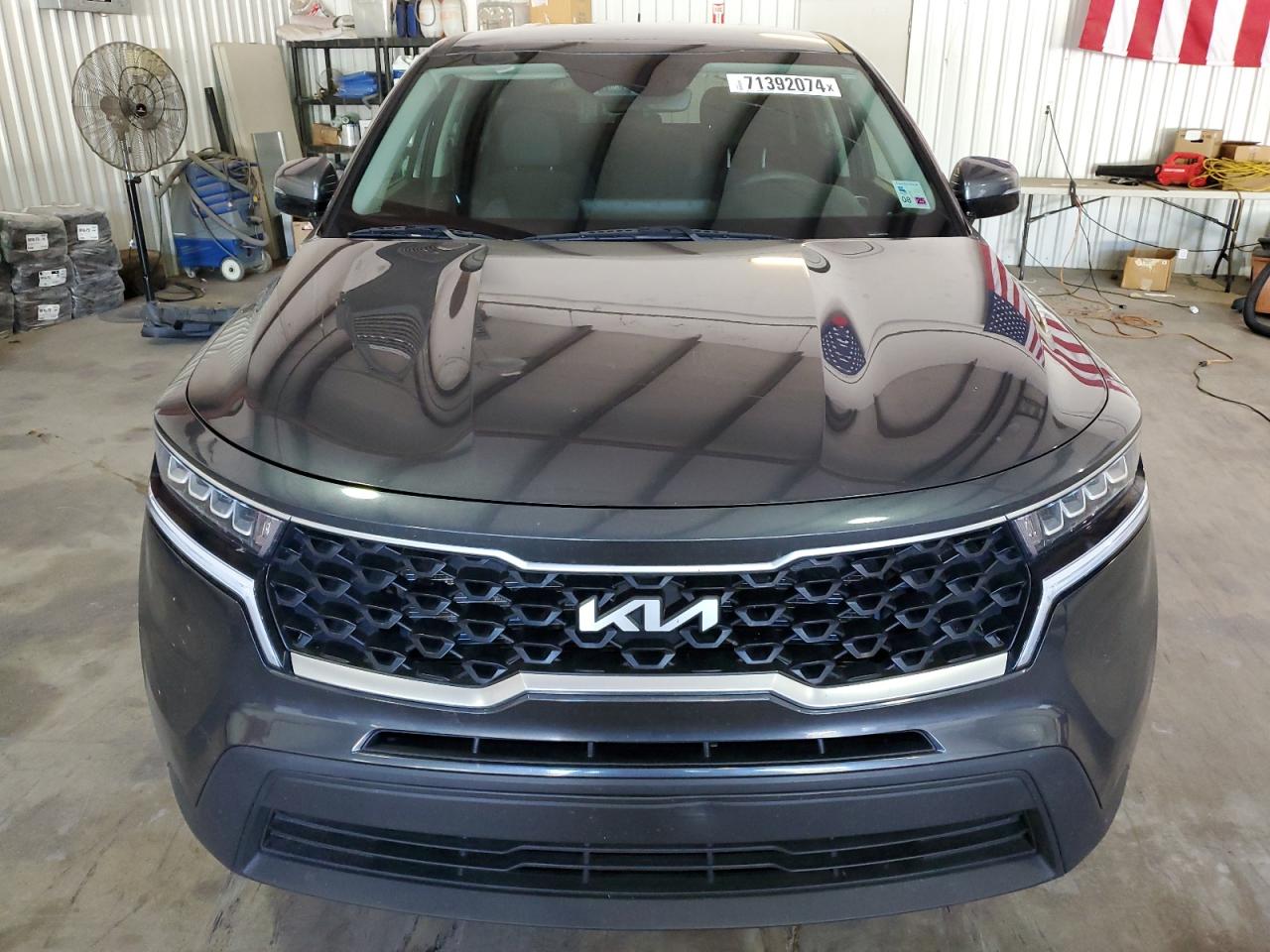 2022 KIA SORENTO LX VIN:5XYRG4LC3NG102135