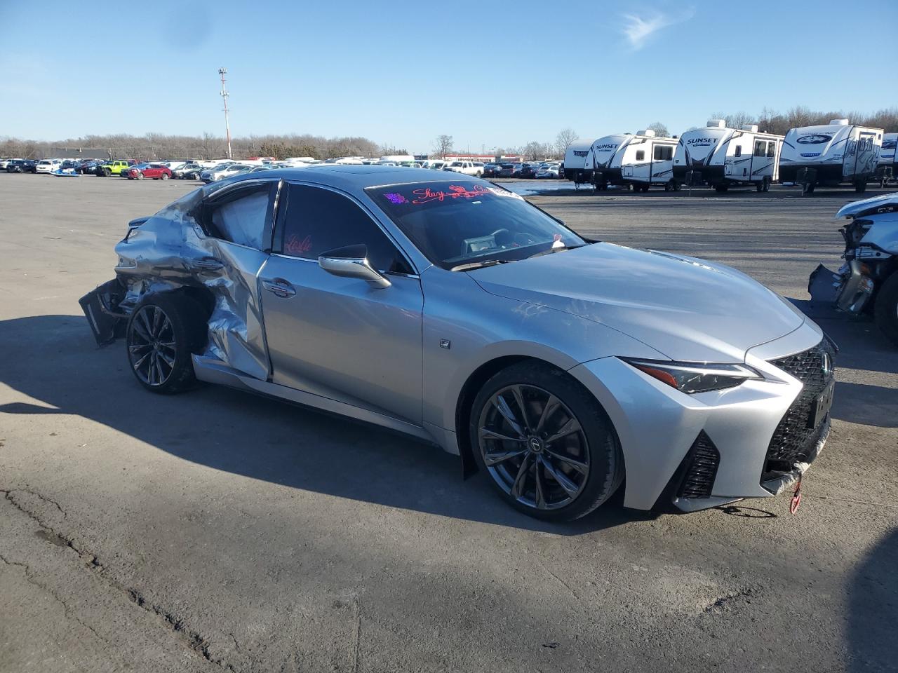 2023 LEXUS IS 350 F SPORT VIN:JTHGZ1E29P5030517