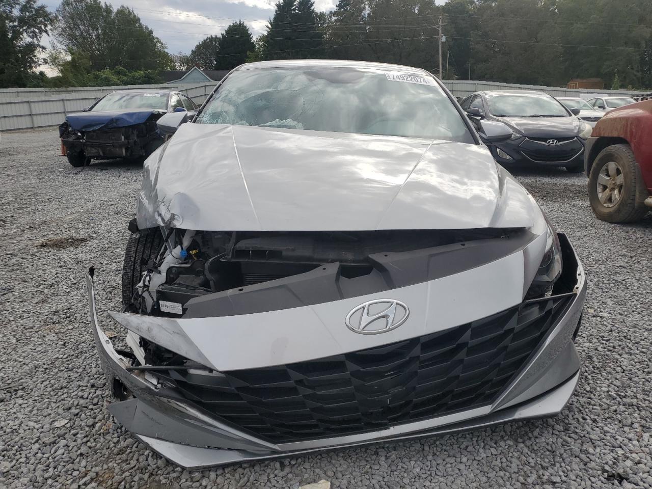 2022 HYUNDAI ELANTRA SEL VIN:5NPLM4AGXNH067414