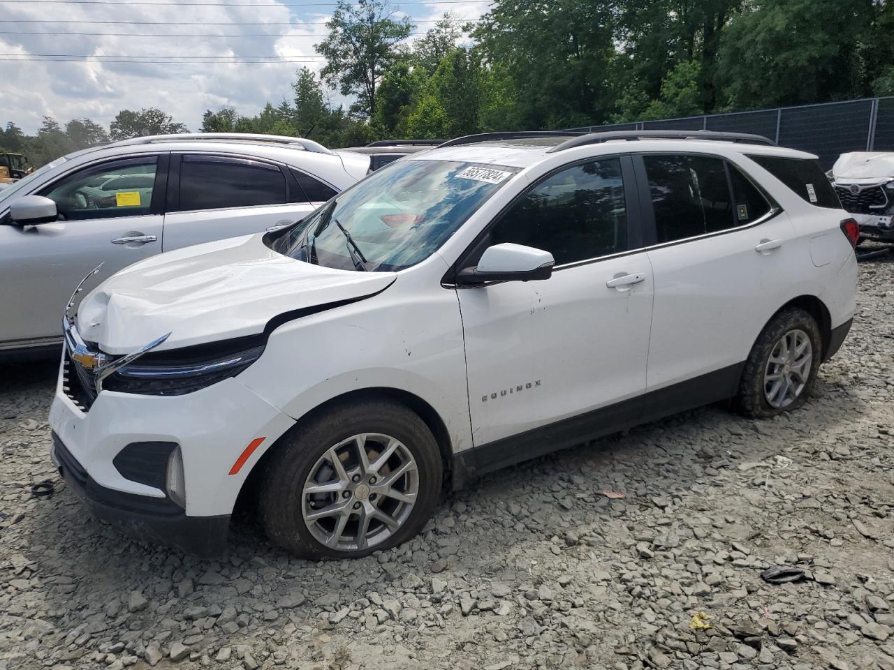 2022 CHEVROLET EQUINOX LT VIN:3GNAXUEVXNL272889