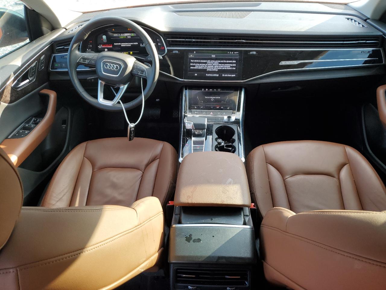 2022 AUDI Q8 PREMIUM VIN:WA1AVBF19ND031937