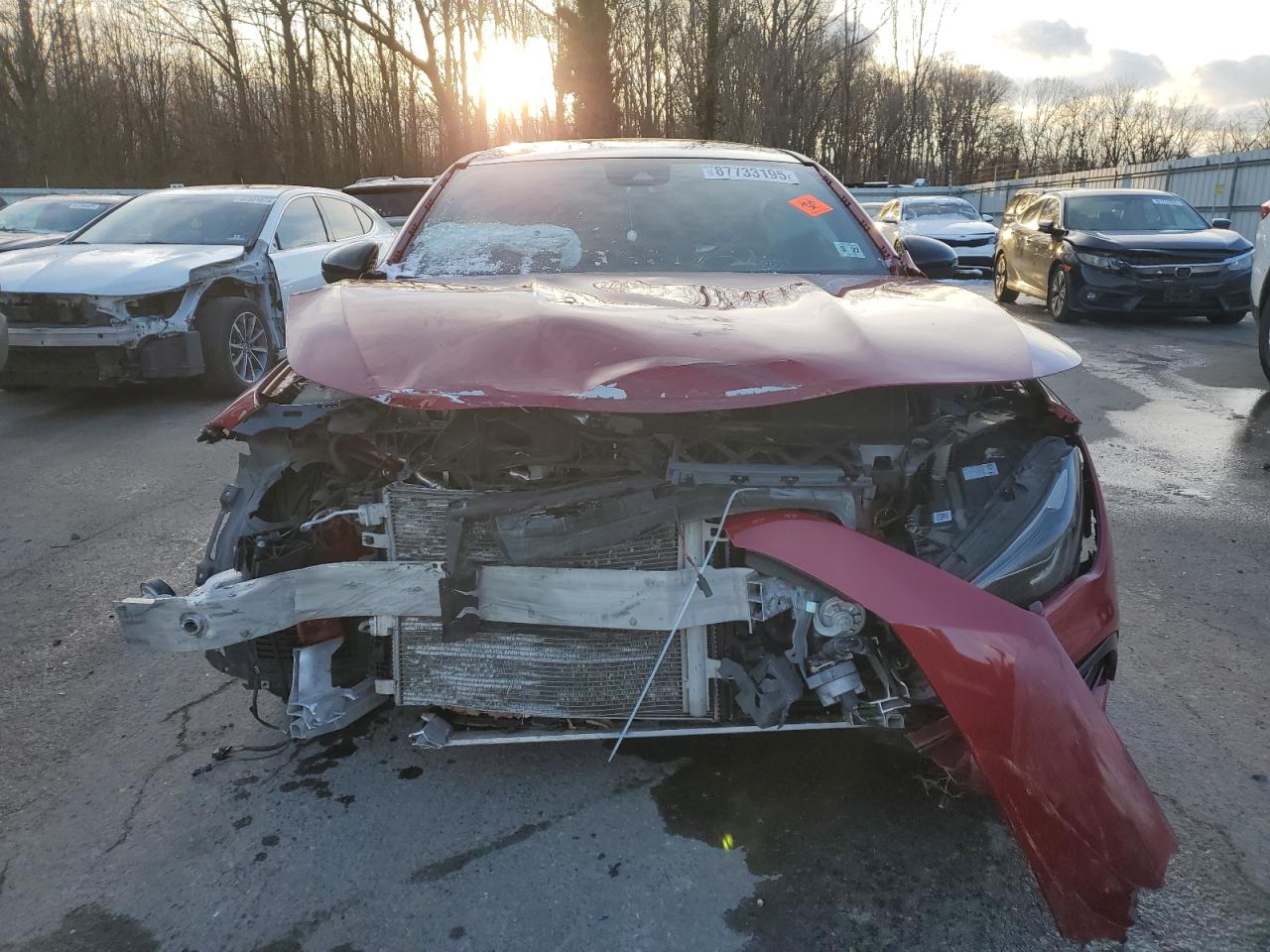 2022 MERCEDES-BENZ CLA AMG 35 4MATIC VIN:W1K5J5BB4NN305922