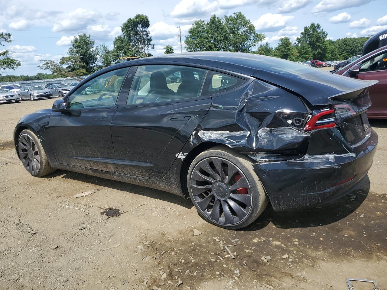 2022 TESLA MODEL 3  VIN:5YJ3E1ECXNF118573