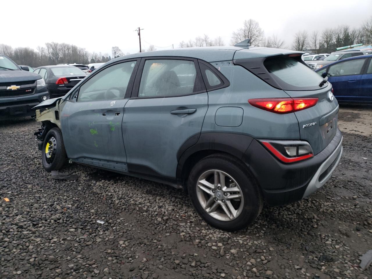 2022 HYUNDAI KONA SEL VIN:KM8K2CAB2NU864404