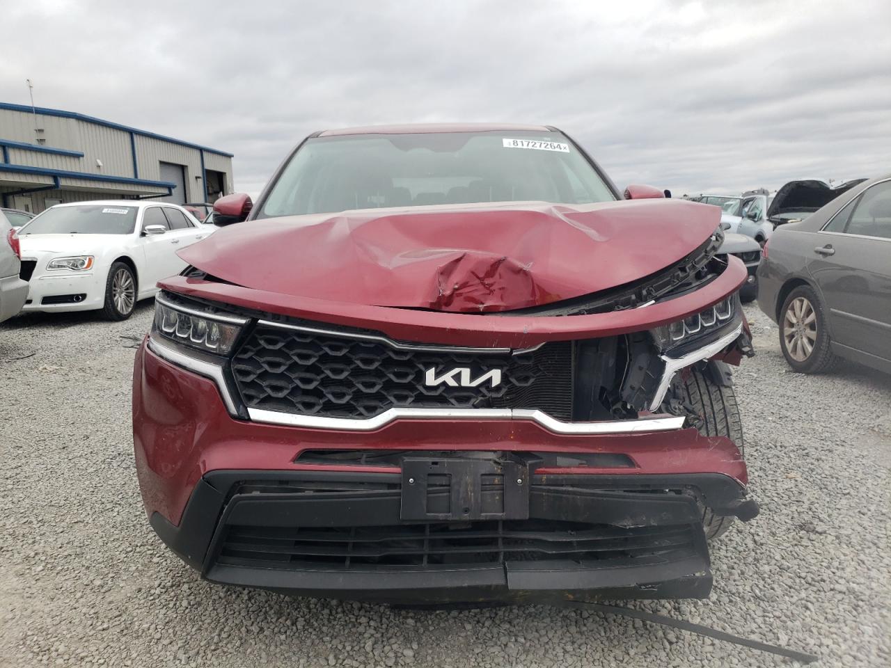2022 KIA SORENTO LX VIN:5XYRG4LC1NG076716