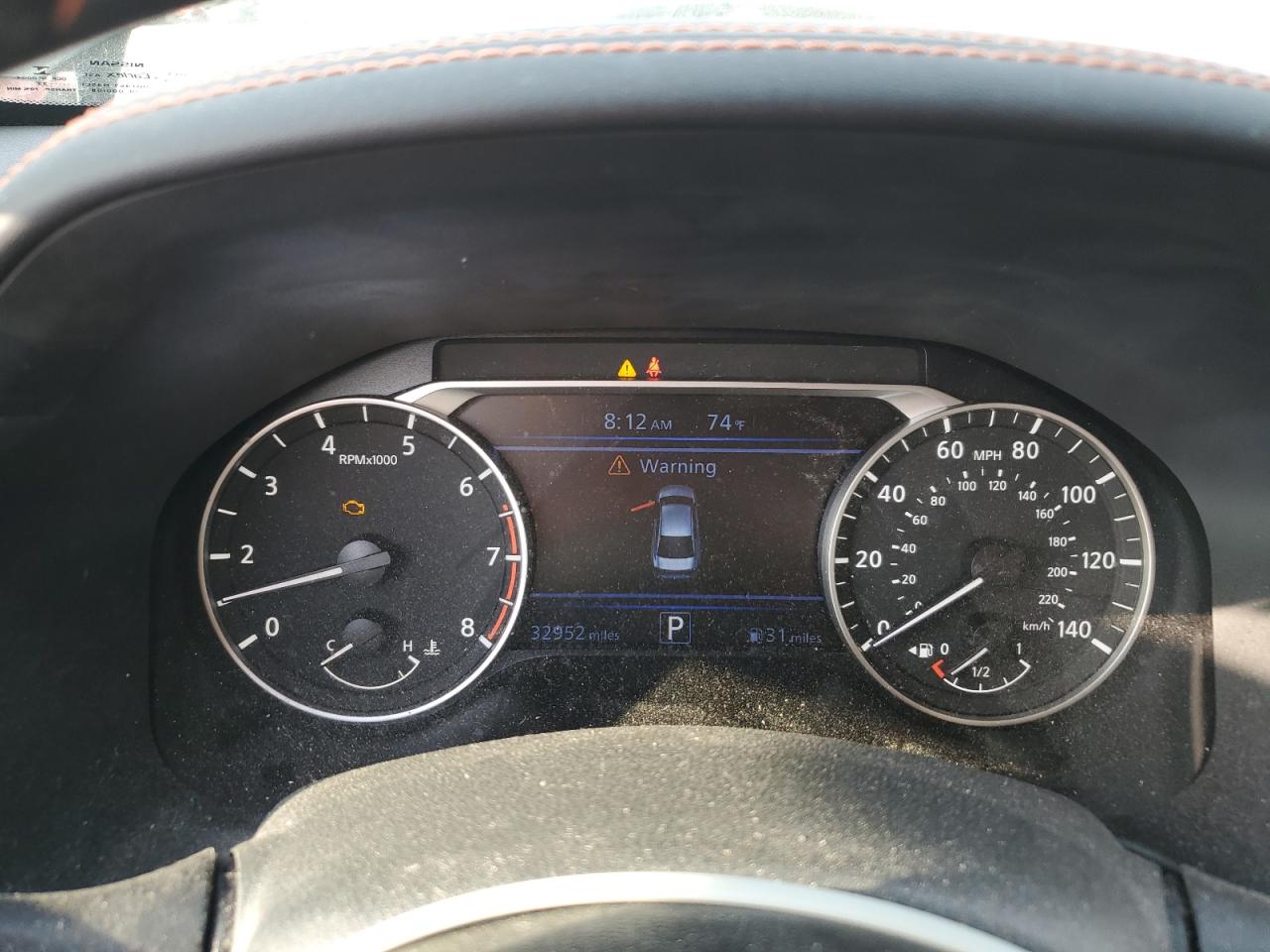 2022 NISSAN ALTIMA SR VIN:1N4BL4CV2NN346467