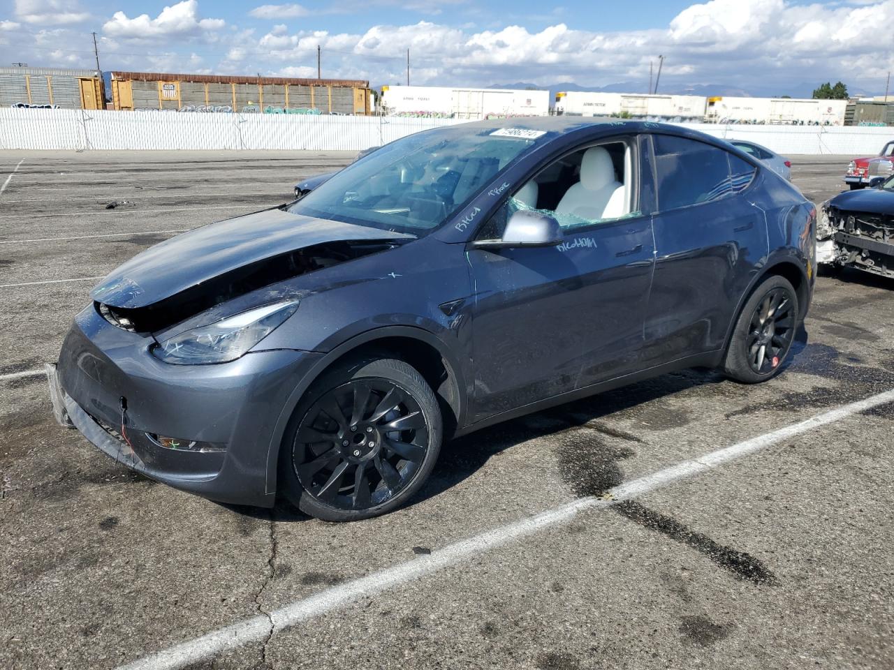 2023 TESLA MODEL Y  VIN:7SAYGDED1PF964686