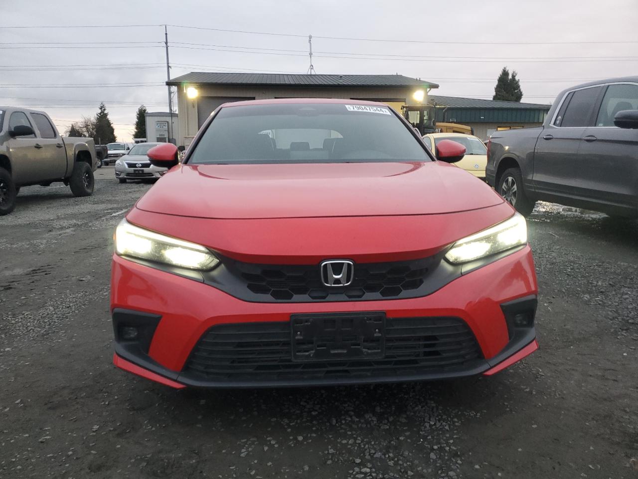 2022 HONDA CIVIC SPORT TOURING VIN:19XFL1H88NE016107