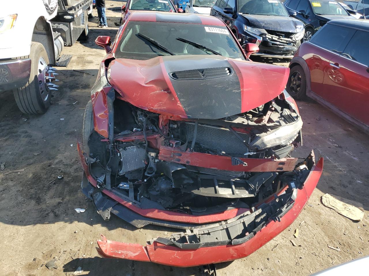 2022 CHEVROLET CAMARO SS VIN:1G1FH1R75N0106775