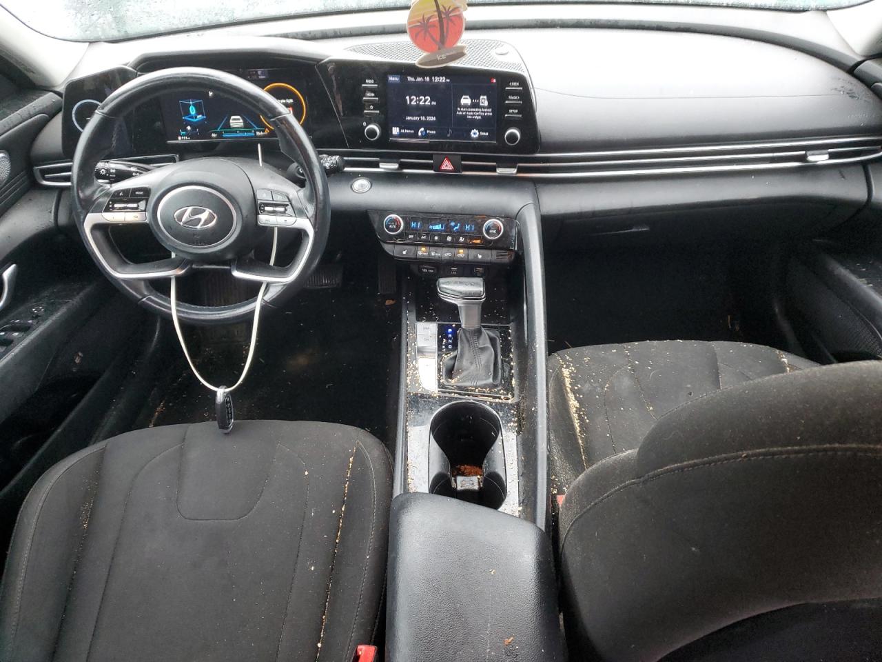 2022 HYUNDAI ELANTRA SEL VIN:5NPLS4AGXNH054300