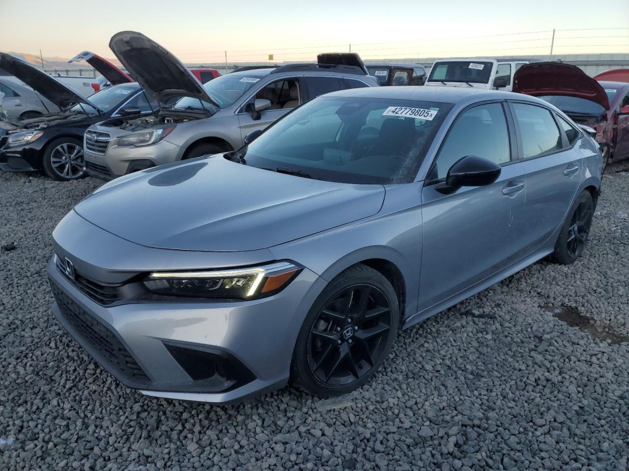 2022 HONDA CIVIC SPORT VIN:2HGFE2F56NH541259