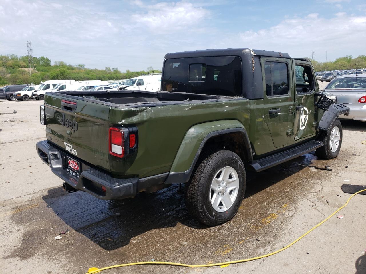 2022 JEEP GLADIATOR SPORT VIN:1C6JJTAMXNL135925