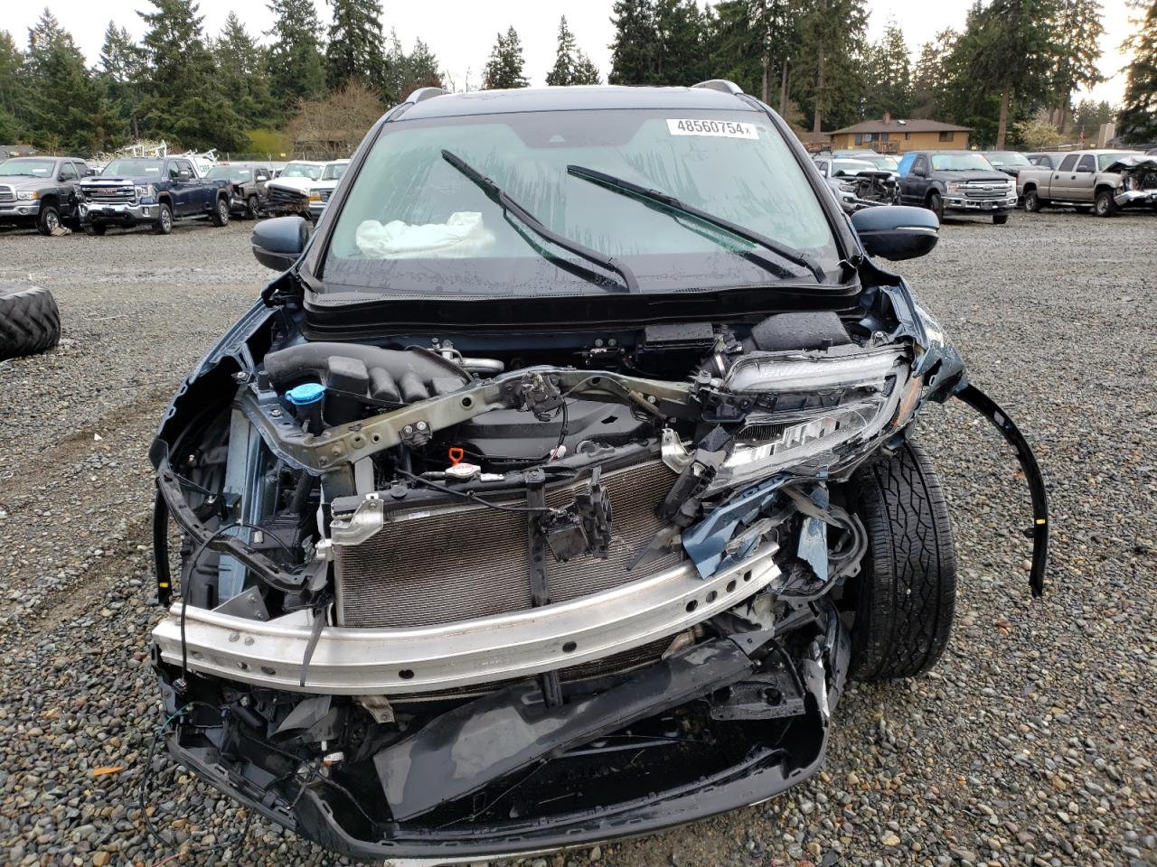 2022 HONDA PILOT TOURING VIN:5FNYF6H95NB002780