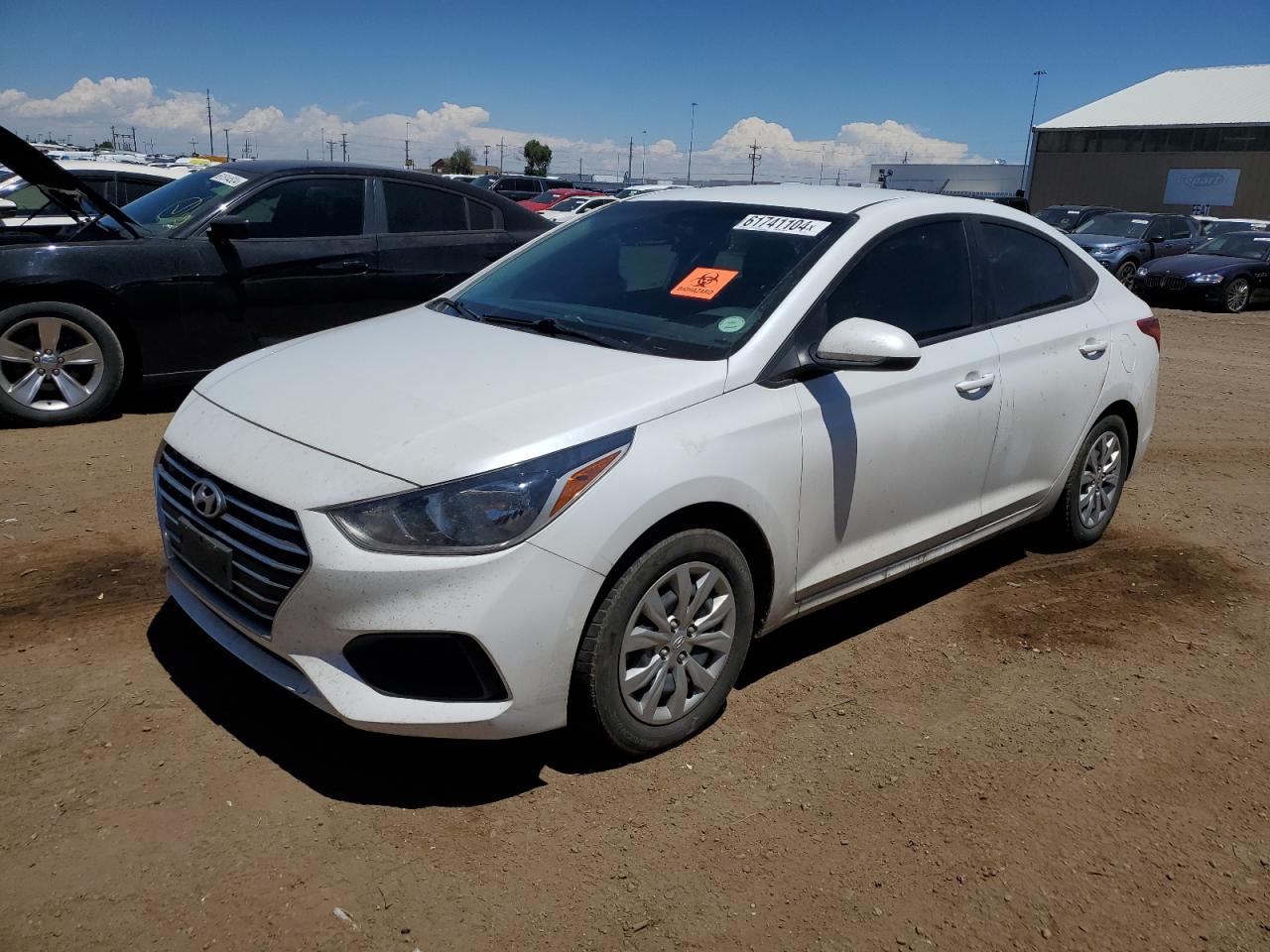 2022 HYUNDAI ACCENT SE VIN:3KPC24A69NE184418