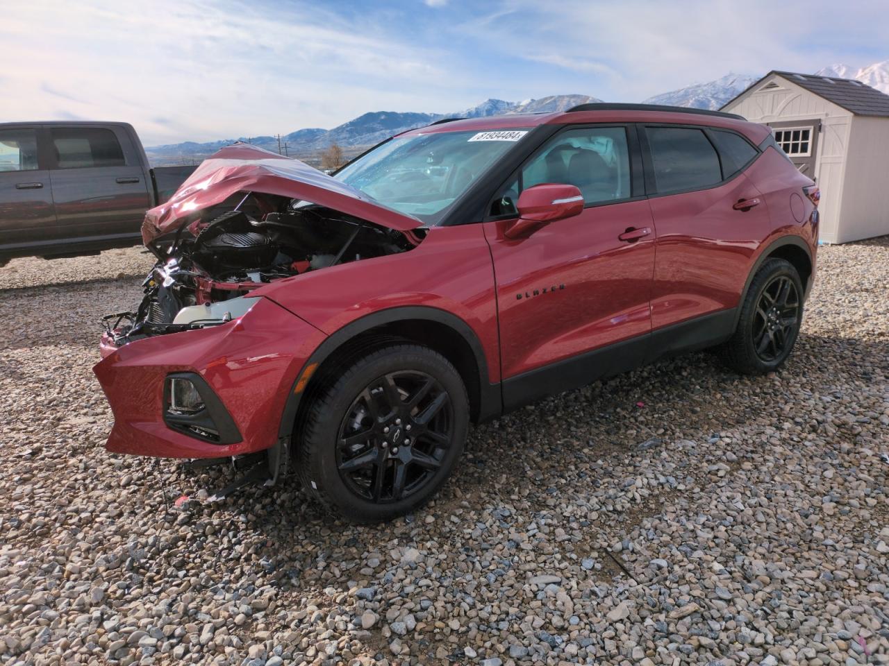 2022 CHEVROLET BLAZER 3LT VIN:3GNKBDRS1NS135509