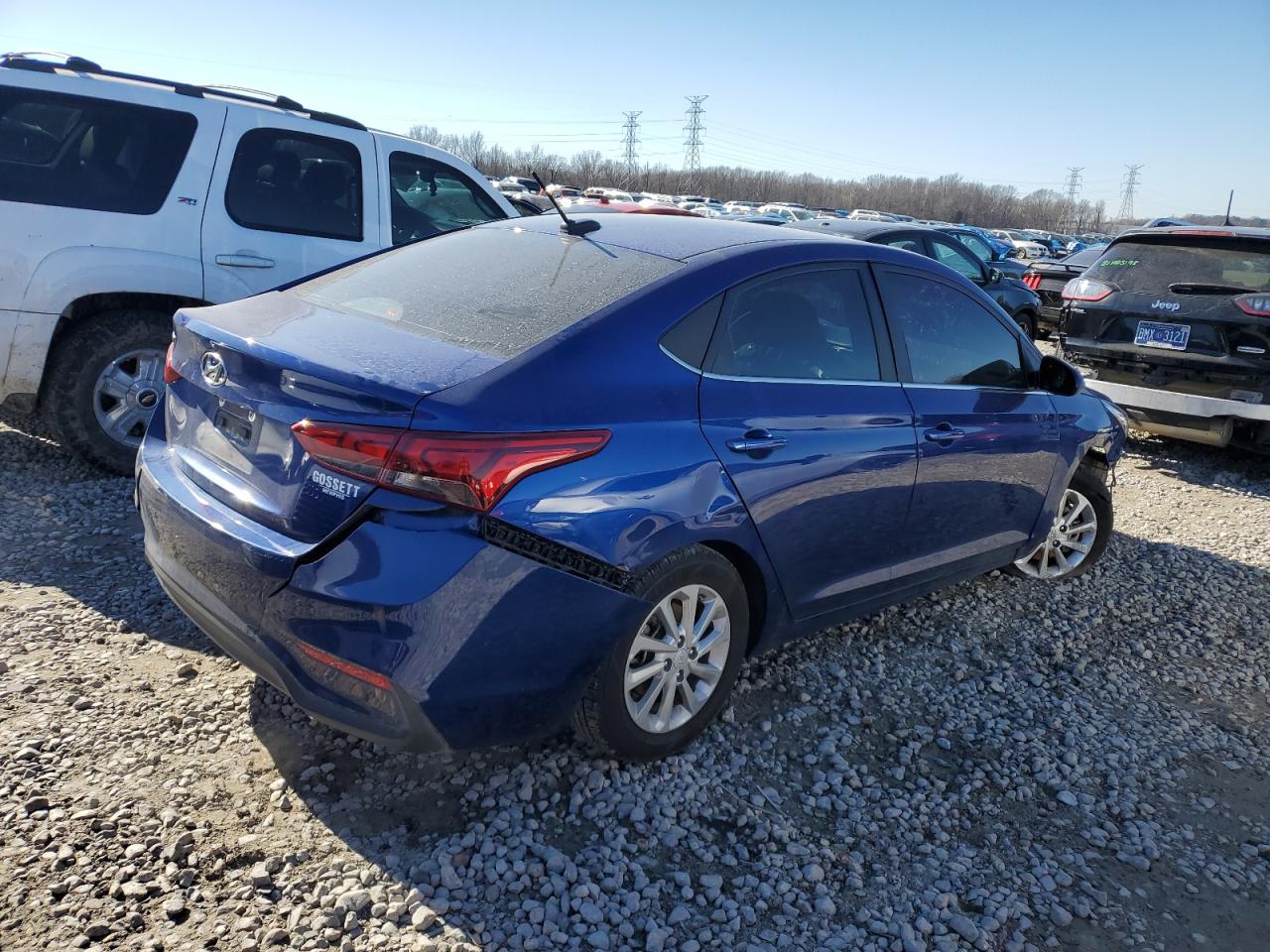 2022 HYUNDAI ACCENT SE VIN:3KPC24A6XNE190261