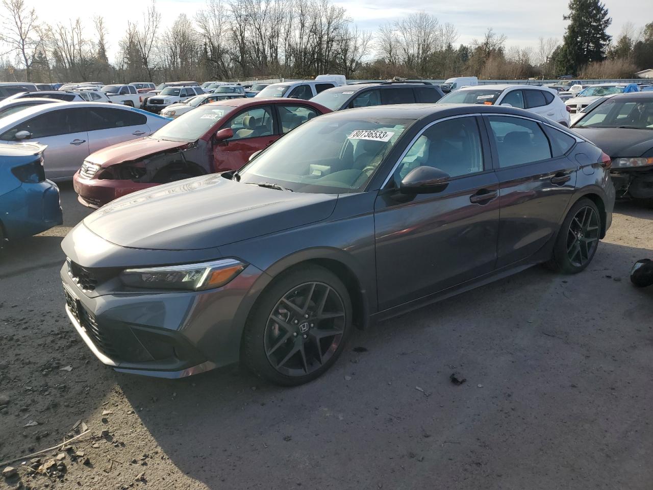 2024 HONDA CIVIC SPORT TOURING VIN:19XFL1H86RE002521