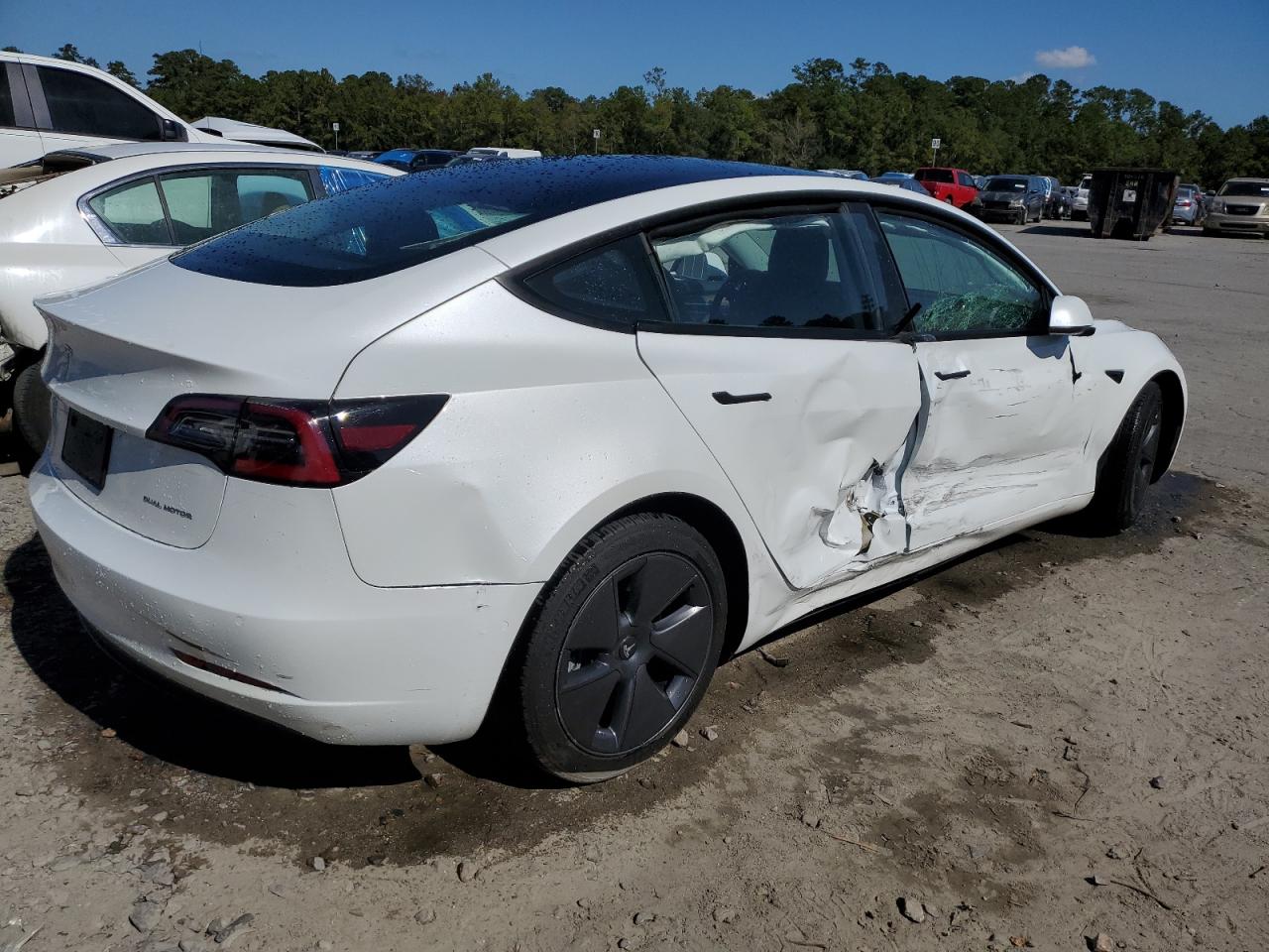 2022 TESLA MODEL 3  VIN:5YJ3E1EB0NF308082