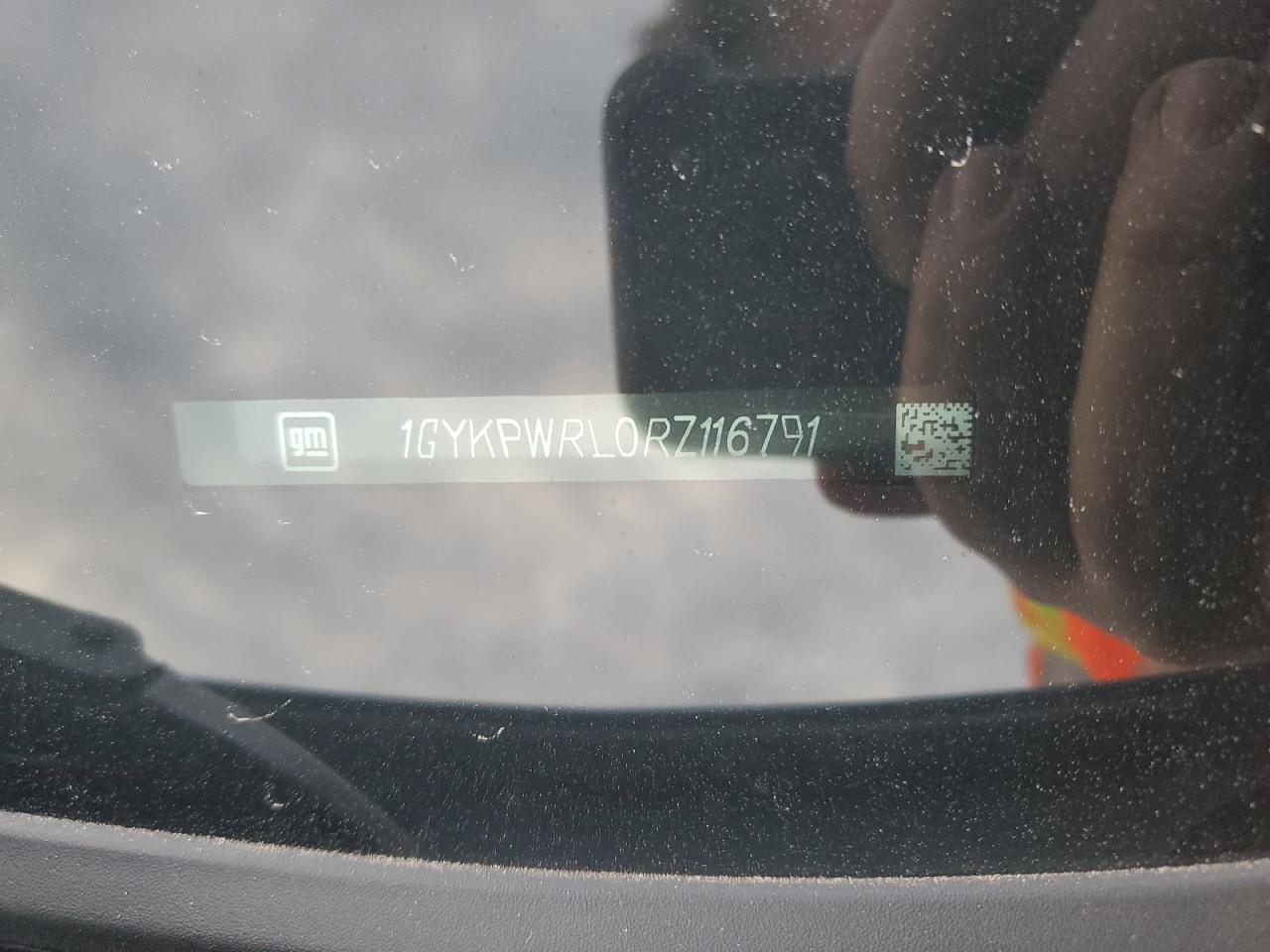 2024 CADILLAC LYRIQ SPORT VIN:1GYKPWRL0RZ116791