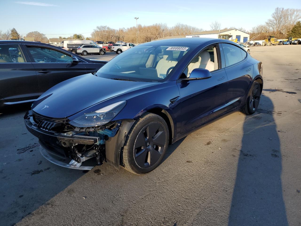 2022 TESLA MODEL 3  VIN:5YJ3E1EBXNF312673