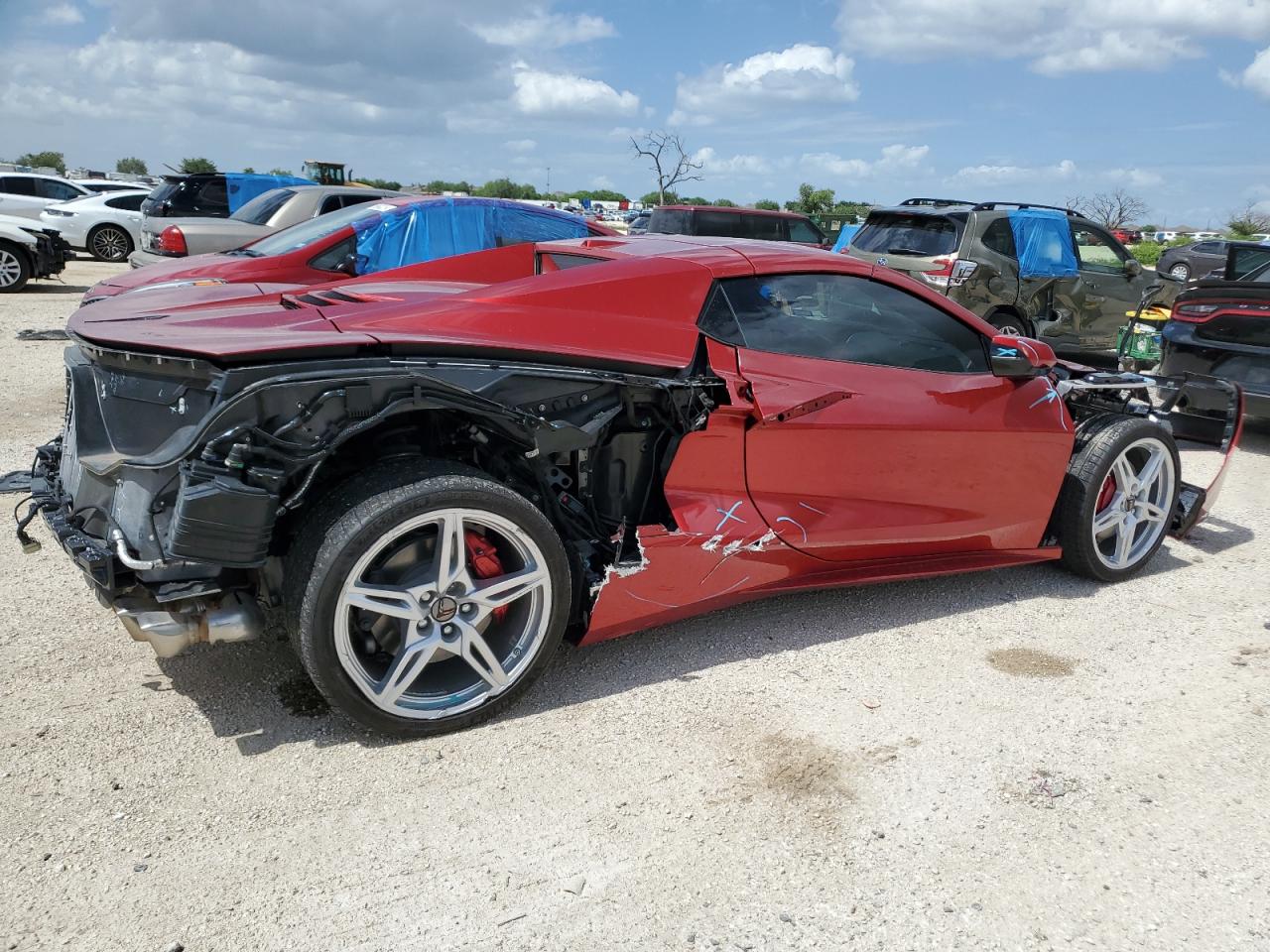 2022 CHEVROLET CORVETTE STINGRAY 3LT VIN:1G1YC3D46N5105590