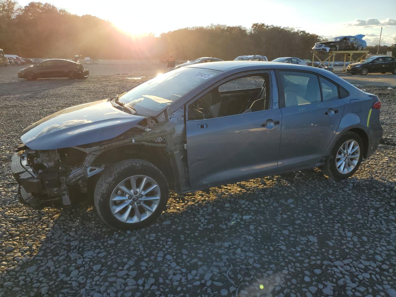 2022 TOYOTA COROLLA LE VIN:5YFVPMAE4NP300866