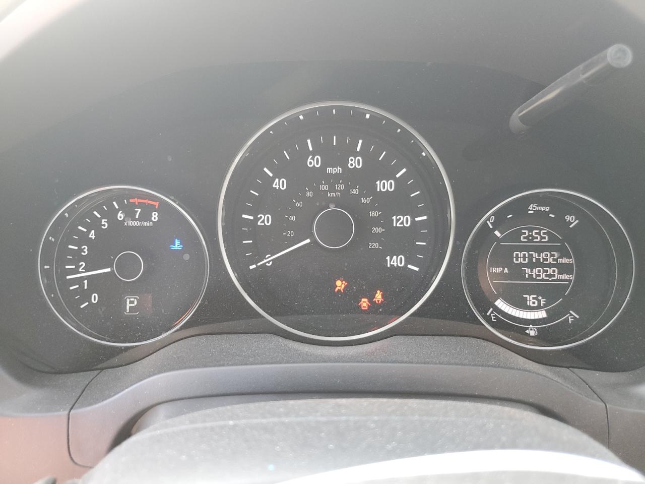 2022 HONDA HR-V SPORT VIN:3CZRU5H16NM712940