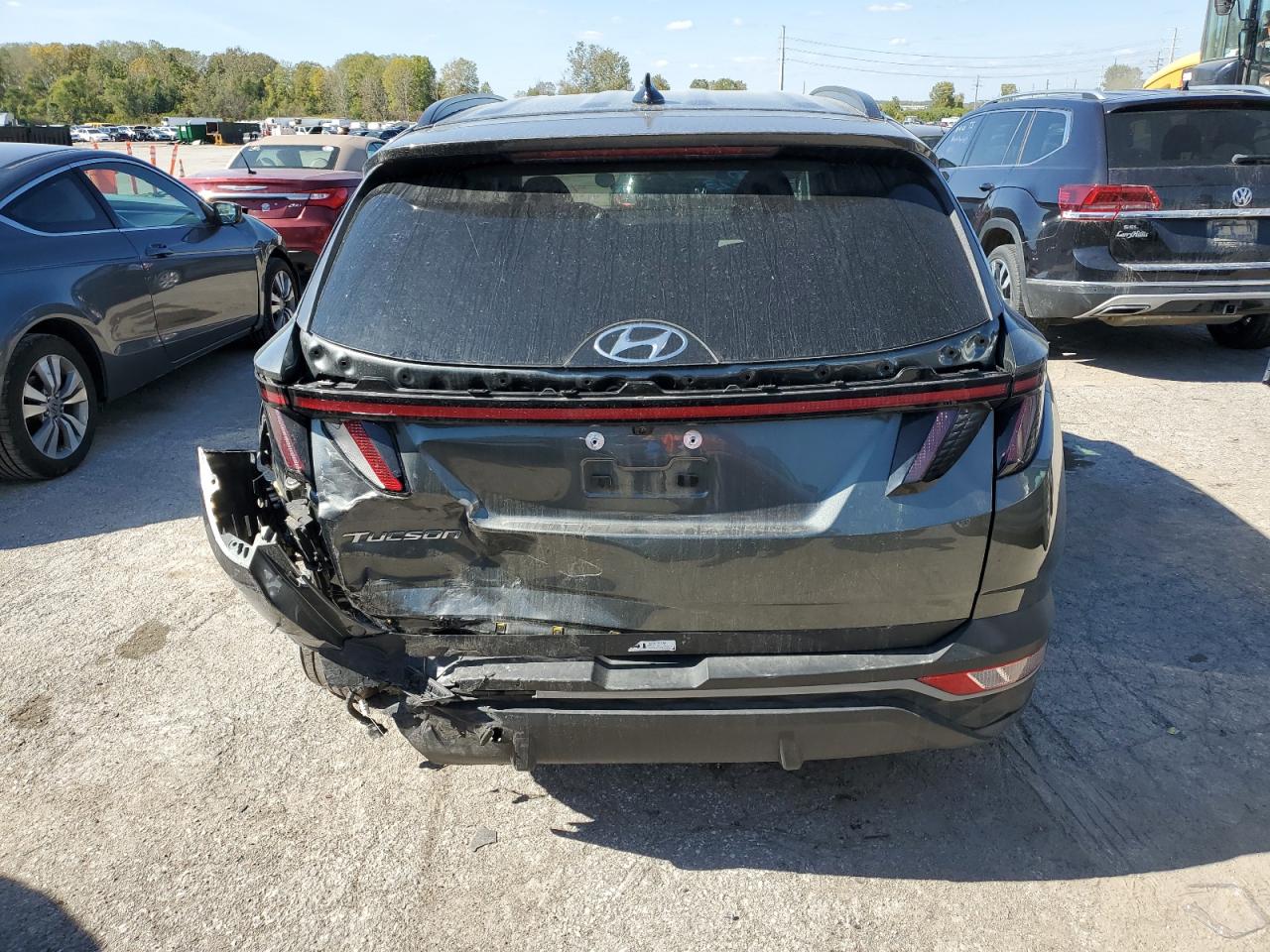 2022 HYUNDAI TUCSON SEL VIN:5NMJB3AE6NH057188