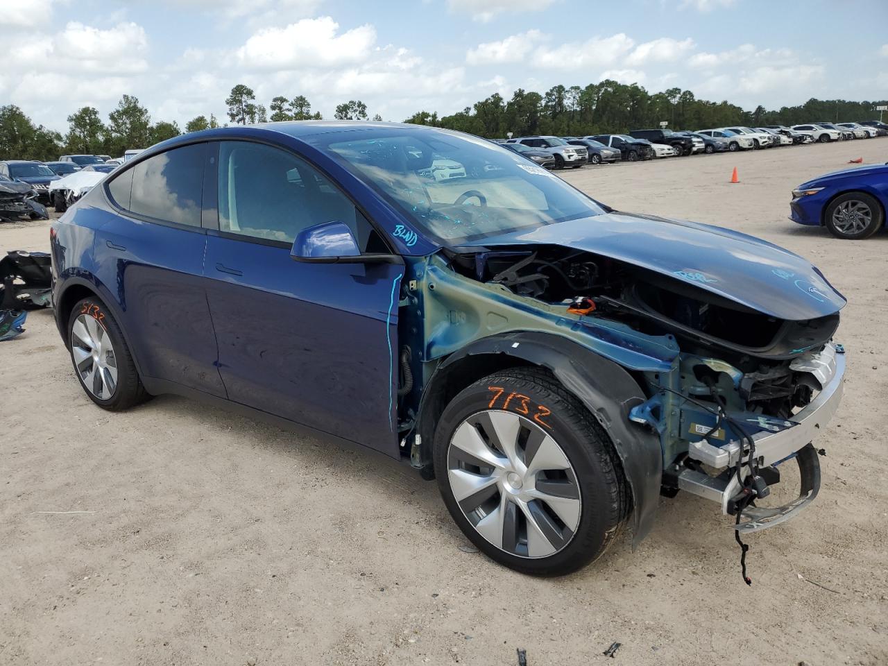 2023 TESLA MODEL Y VIN:7SAYGDEE0PA068885