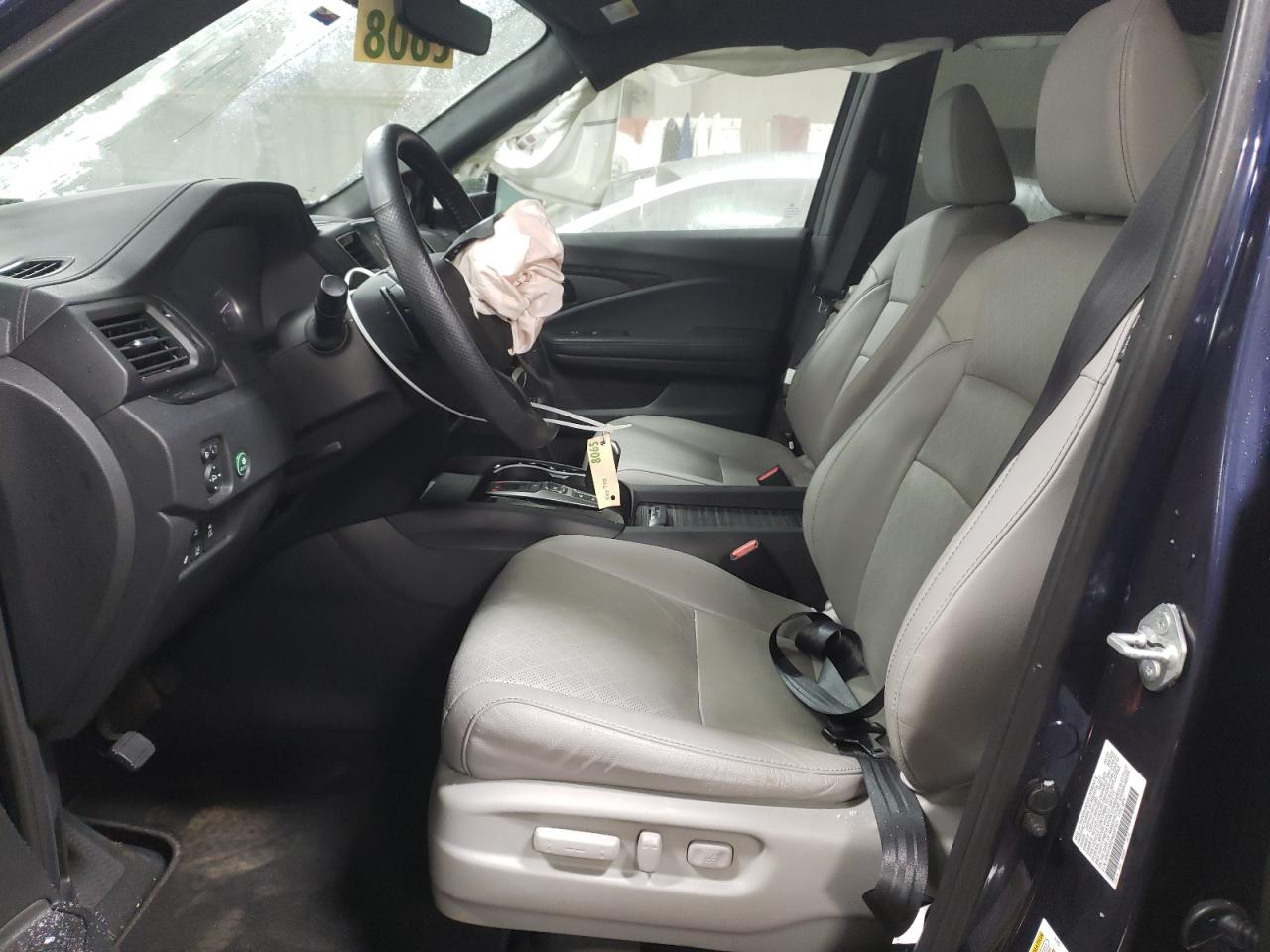 2022 HONDA PASSPORT ELITE VIN:5FNYF8H0XNB007521