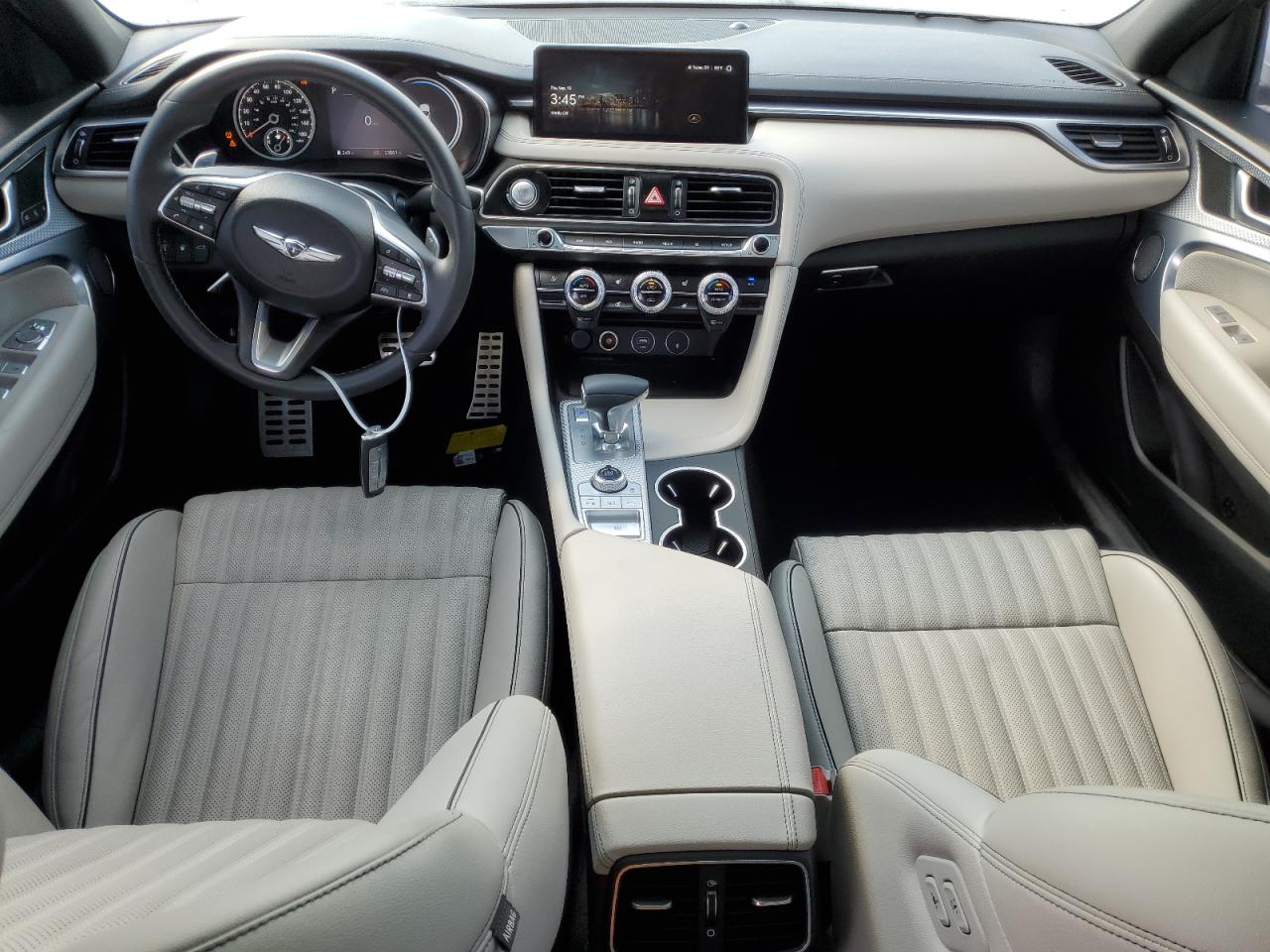 2022 GENESIS G70 BASE VIN:KMTG54TE7NU100743