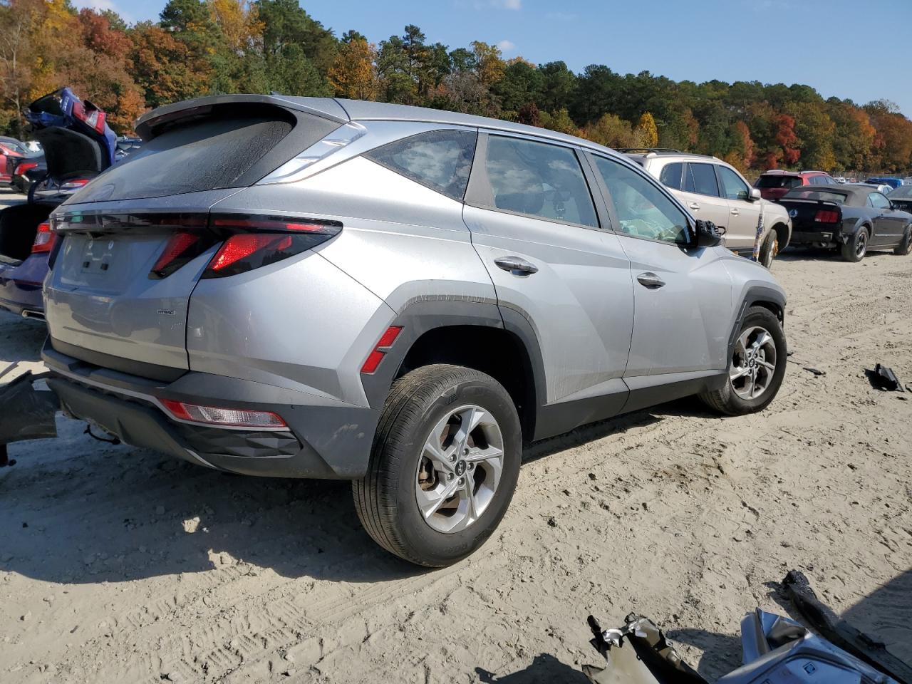 2022 HYUNDAI TUCSON SE VIN:5NMJACAE5NH018465