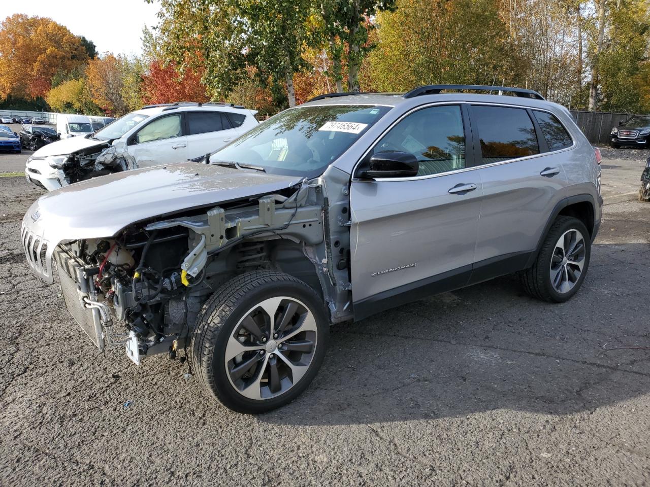 2022 JEEP CHEROKEE LIMITED VIN:1C4PJMDXXND506493