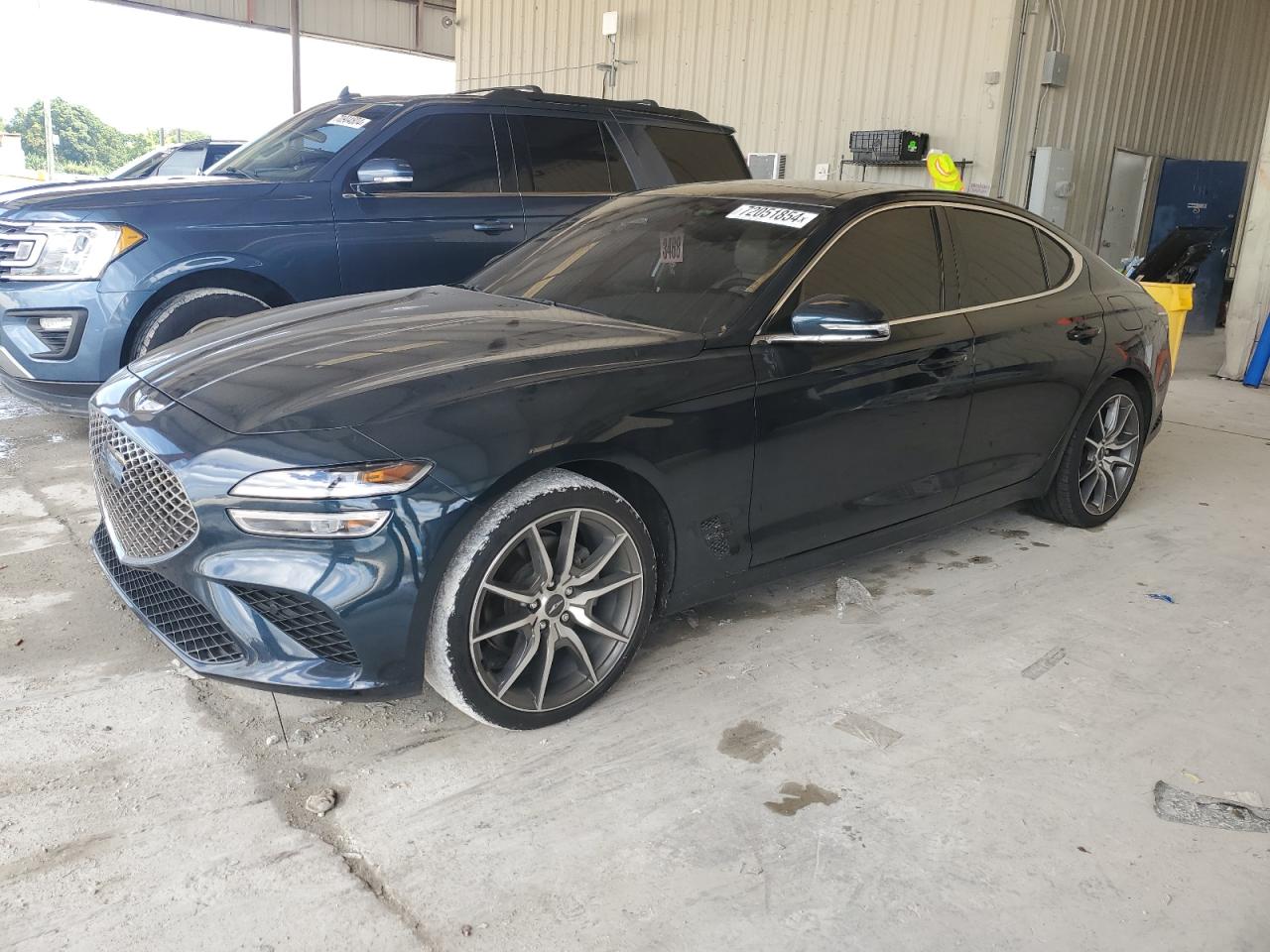 2022 GENESIS G70 BASE VIN:KMTG34TA5NU097991